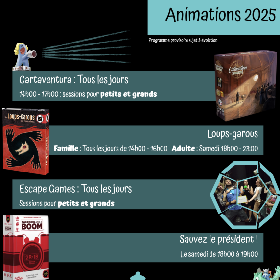 Programme Animations FLEM 2025
